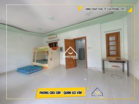 Cho thuê phòng rộng tới 60m2 không giới hạn người ở tại 116/50 Dương Quảng Hàm p5 Gò Vấp