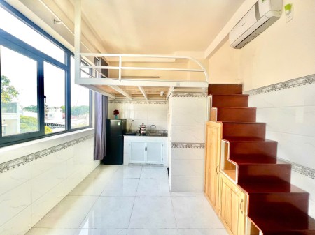 PHÒNG DUPLEX FULL NT CỬA SỔ TRỜI GẦN HÀNG XANH
