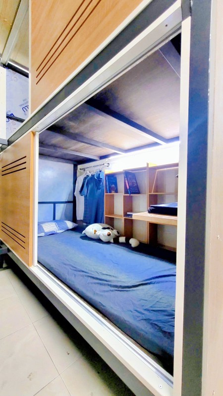 Cho thuê sleepbox Ktx đường Lê Lai, sát Đh Công Nghiệp, Bv 175, Cv Gia Định.