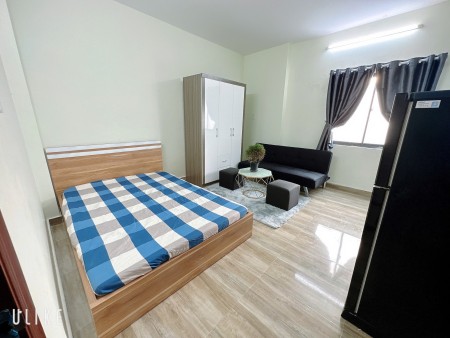 Phòng trọ full nội thất 35m2 cửa sổ lớn Chu Văn An Bình Thạnh gần chợ Bà Chiểu, vài phút đi Q1, Q3