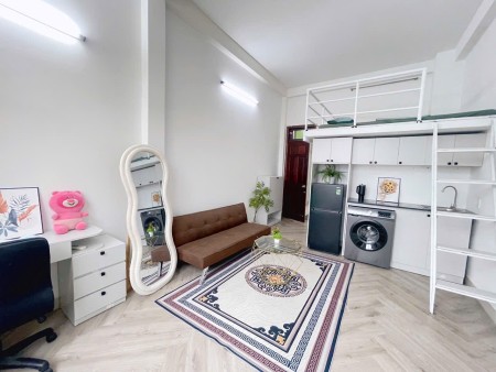  Căn hộ 35m2 duplex cửa sổ trời - máy giặt riêng - full nội thất ngay Etown Tân Bình