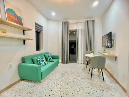 Cho thuê căn hộ 1PN 50m3 có máy giặt_sấy, hầm gửi xe_thang máy Full NT Quận 3