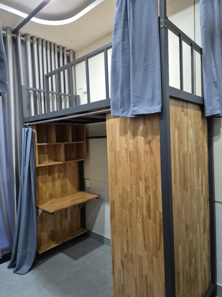 GIƯỜNG TRỌ KÝ TÚC XÁ CAO CẤP TẠI GÒ VẤP, BAO FULL ĐẦY ĐỦ NỘI THẤT + ĐIỆN NƯỚC