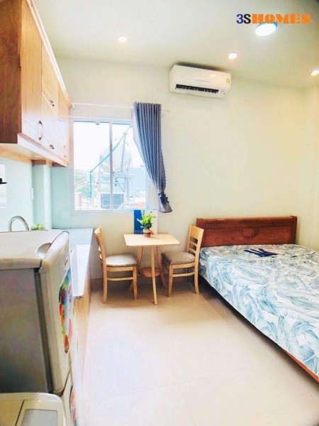 phòng full nội thất gần chợ Hạnh Thông Tây