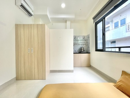 PHÒNG 25M2 MỚI 100% NGAY COOPMART NHIÊU LỘC,NGAY NGÃ 4 TRẦN QUANG DIỆU