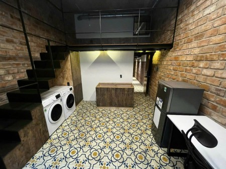 Cho thuê phòng Duplex gác cao đầy đủ nội thất có giặt sấy riêng thang máy ngay Etown quận Tân Bình