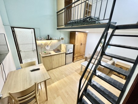 Phòng 25m2- 5,5tr gác lửng, kệ bếp, full tiện nghi, hẻm ô tô ngay sát Landmark81
