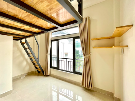 Cho thuê phòng gác lửng full tiện nghi gần cầu Thị Nghè Quận 1