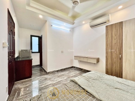 PHÒNG CÓ GÁC FULL NỘI THẤT - MỚI TINH - GẦN VÒNG XOAY LĂNG CHA CẢ