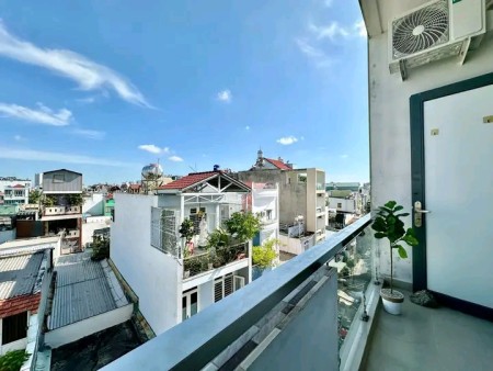 Căn Studio 28m2 thoáng, full nội thất Nguyễn Gia Trí, quận Bình Thạnh, GTVT, Hutech, Hàng Xanh