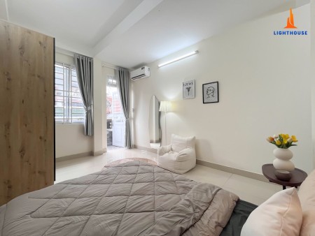 Cho thuê phòng 30m2 full nội thất, ban công thoáng ở Nguyễn Thái Sơn, Gò Vấp - gần trường IUH