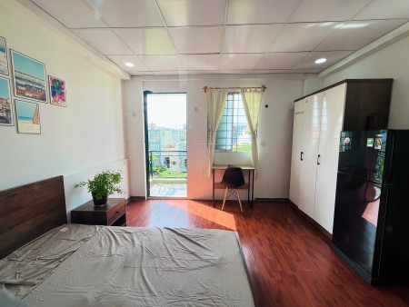 Căn Hộ Rộng 38m² – Full Nội Thất – Gần ĐH Văn Lang – Có Ban Công, Bếp Riêng, Máy Giặt – Chỉ từ 6tr