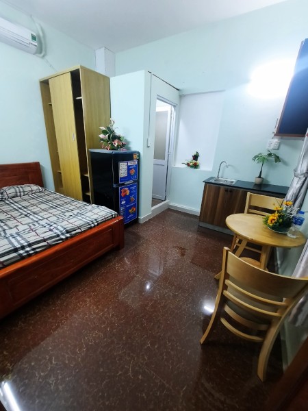 Cho thuê căn hộ 15m2 full nội thất, Khu K300, cạnh Lotter Cộng Hoà, Chợ Hoàng HoaThám