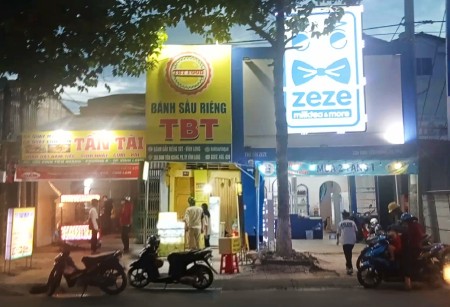 Cho thuê nhà mặt tiền mặt bằng kinh doanh khu vực ngã 4 trung tâm thành phố Vĩnh Long