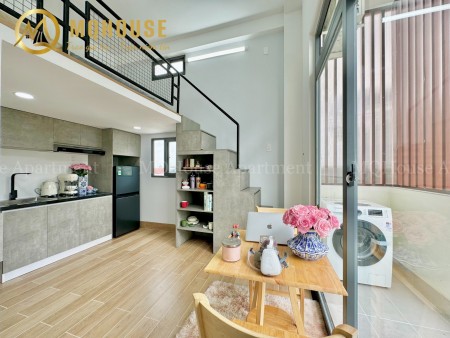 CHO THUÊ CHDV DUPLEX BAN CÔNG/CỬA SỔ THOÁNG NGAY CV GIA ĐỊNH - SÂN BAY