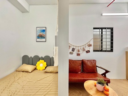 Căn hộ 1 phòng ngủ, PK siêu sang đủ nội thất 50 Trường Sơn quận Tân Bình (đi bộ qua sân bay)