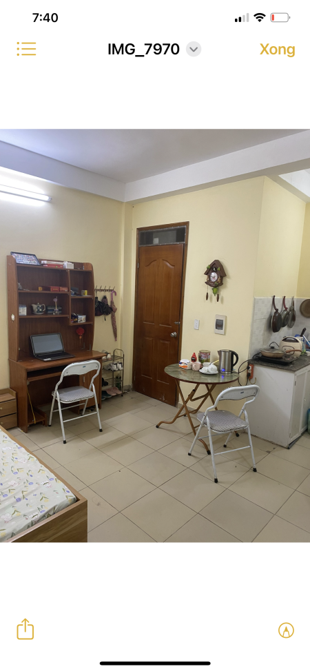 Cho share phòng trọ riêng đẹp 20m2 trong căn CCMN 45m2 ngõ 282 phố Định Công, HM 1,5tr full nội thất