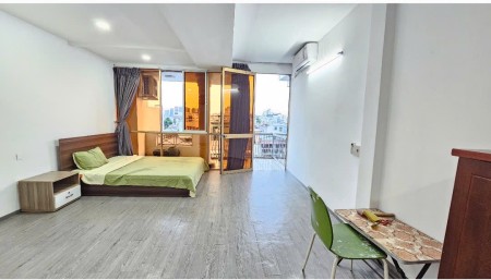 CHO THUÊ CĂN HỘ RỘNG RÃI BANCOL FULL NỘI THẤT 40m2+thang máy ngay chu văn an,phường 26,bình thạnh