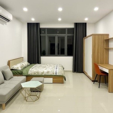 Phòng 35m2 có Cửa sổ lớn - Full NT Nơ Trang Long gần Chợ Bà Chiểu, ĐH Văn Lang. Gần Q1, Phú Nhuận.