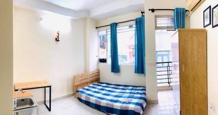Lầu 2 Ban công & Cửa sổ thoáng + Full NT - Nguyễn Thượng Hiền Phú Nhuân