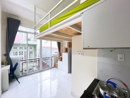 GÁC LỬNG BAN CÔNG, FULL NỘI THẤT NGAY ĐH GTVT, HUTECH
