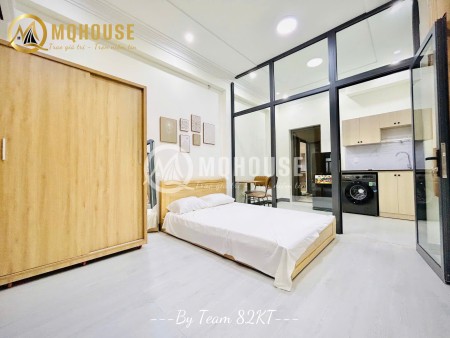 CĂN HỘ 1PN VÁCH KÍNH FULL NỘI THẤT BAN CÔNG & CỬA SỔ THOÁNG MÁT