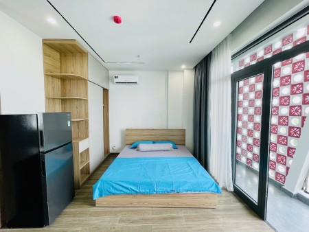 Ngày 6/7 trống studio có ban công giặt riêng Chính Hữu, Sơn Trà - Giá 8,5 triệu/ tháng