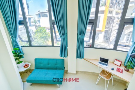 Cho thuê căn hộ duplex cửa sổ thoáng, full nội thất p.Bình Thuận q.7 gần khu chế xuất, UFM...