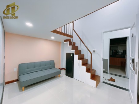 Cho thuê căn hộ duplex full nội thất đường Huỳnh Tấn Phát p.Bình Thuận q.7 gần chợ Lý Phục Man, kcx