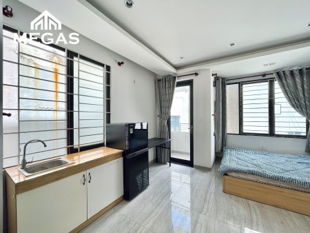 Studio ban công full nội thất nằm cạnh nhà ga T3 quận Tân bình vài phút di chuyển