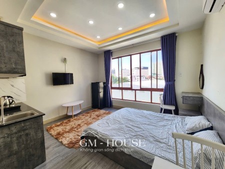 Căn Hộ Bình Thạnh, Cửa sổ trời siêu thoáng, full nội thất gần Ngoại Thương, GTVT, Hutech