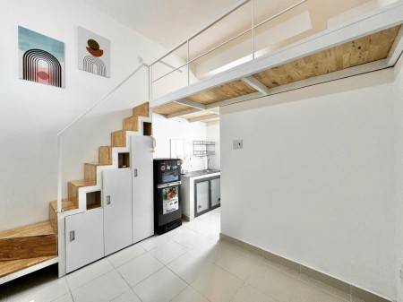 Phòng Duplex có gác, full tiện ích, không chung chủ – 25m² – Bình Thạnh – 5.5tr