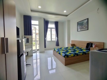 CHO THUÊ CĂN HỘ STUDIO BAN CÔNG – FULL NỘI THẤT – MÁY GIẶT RIÊNG – QUẬN 8
