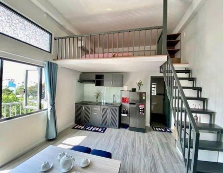 TRỌ DUPLEX FULL NT,MÁY LẠNH, BẾP ĐIỆN PHÙ HỢP SV, QUA RMIT, TDTU, LOTTE CHỈ 5P, BAN CÔNG, CỬA SỔ.