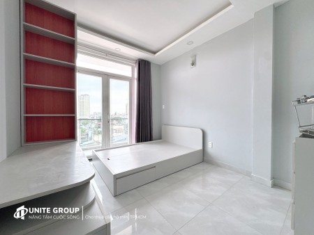 Cho thuê căn hộ Ban công Mới 100%, Máy giặt riêng Q1 gần cầu Nguyễn Văn Cừ, Nowzone, ĐH Sài Gòn