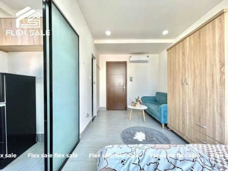 1PN, TÁCH BẾP, phòng mới, của sổ rộng