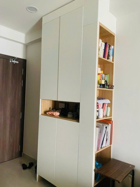Chính chủ cho thuê CC 56m2, 2PN, 1WC giá tốt, view đẹp tại Nguyễn Bỉnh Khiêm, Đông Hòa, HCM