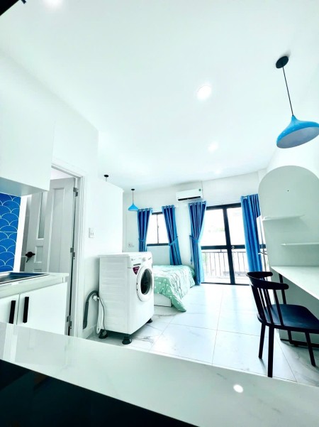 CHO THUÊ PHÒNG 35M2 FULL NỘI THẤT CÓ MÁY GIẶT RIÊNG CÓ BAN CÔNG GẦN ĐẠI HỌC VĂN LANG Ở NGUYỄN XÍ