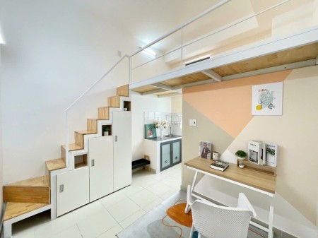 Phòng gác cửa sổ thoáng mát, thang máy, bảo vệ 24/24 Điện Biên Phủ gần Đại học UEF Bình Thạnh