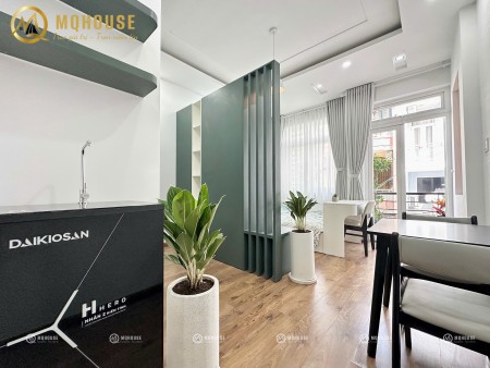 Căn hộ 1PN riêng, tách bếp - Đường Trương Công Định - Ngay Khu Bàu Cát Mới 100%