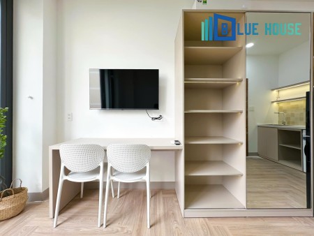 cho thuê căn hộ studio ban công mới 100% ngay công vien hoàng văn thụ - qua sân bay 2p