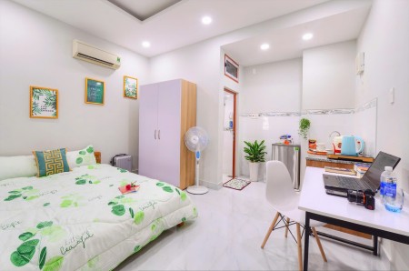 (TRỐNG) PHÒNG TRỌ MỚI FULL NỘI THẤT CỬA SỔ LỚN GẦN ĐẠI HỌC HUTECH,HỒNG BÀNG,UEF,...- LH:0932985900