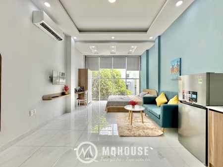 Cho thuê CHDV full kính rộng rãi nhà mới gần Lotte Mart Cộng Hòa, cầu vượt HHT
