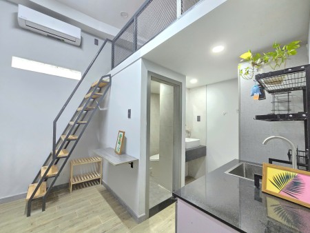 PHÒNG TRỌ DUPLEX FULL NỘI THẤT MỚI 30M2 Ở THẠNH GẦN ĐẠI HỌC VĂN LANG LH: 0932985900 (LUCAS)