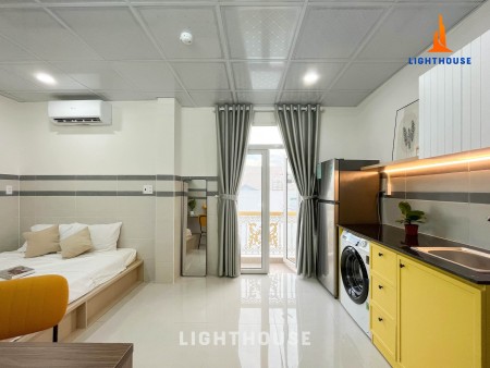 CĂN STUDIO ĐẸP MỚI TINH CÓ MÁY GIẶT SẤY RIÊNG GIÁP PHAM VĂN ĐỒNG