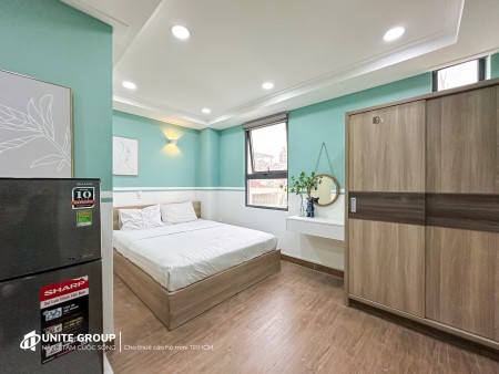 Cho thuê phòng trọ Quận 10, Gần toà nhà VIETTEL, đại học HUFLIT - Full nội thất, có thang máy