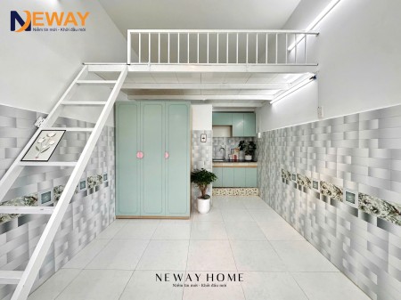 Cho Thuê Căn Hộ Có Gác #Duplex Ban Công FULL Nội Thất – Gần Đại Học & Tiện Ích – Khu Phú Trung, Tân