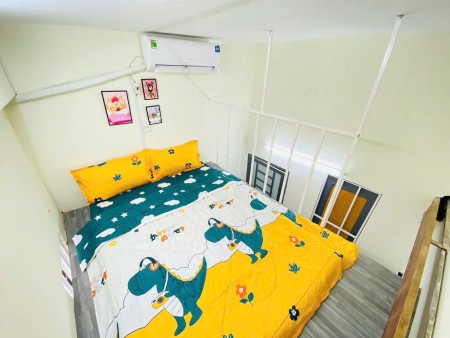 CHO THUÊ PHÒNG TRỌ CÓ GÁC FULL NỘI THẤT – GIỜ GIẤC TỰ DO, GẦN ĐH Y DƯỢC, ĐH UEH, CHỢ BẾN THÀNH,