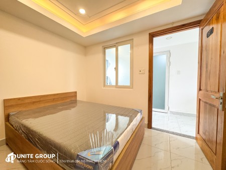 CĂN HỘ MỚI ! FULL NỘI THẤT CỬA SỔ BAN CÔNG LỚN Ở BÌNH THẠNH GẦN ĐẠI HỌC HỒNG BÀNG,UEF-0932985900
