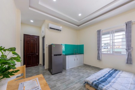 Cho Thuê Căn Hộ Full Nội Thất - Cửa Sổ Thoáng - Nhà Sạch Sẽ - Gần Chợ Bà Chiểu - Đại Học